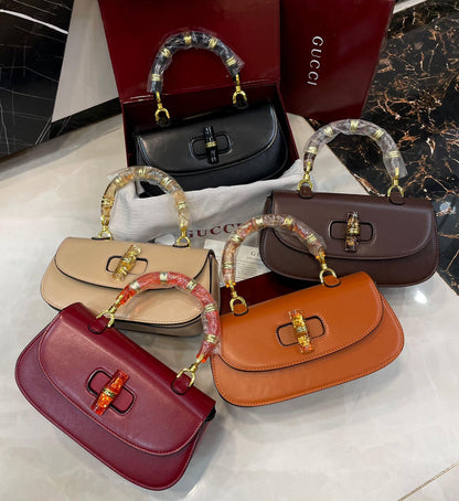 Gg Bamboo Handbag