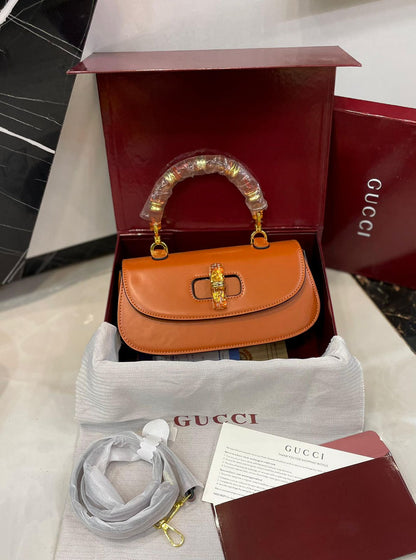 Gg Bamboo Handbag