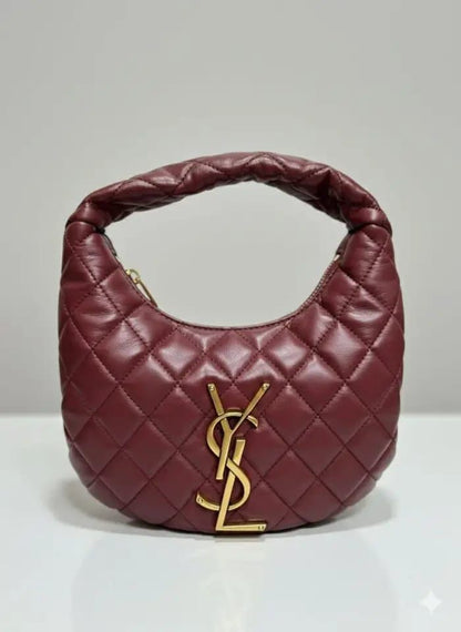 Ysl Carino Nappa Hortensia Bag