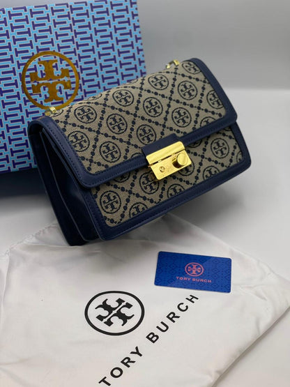 Tb Monogram Shoulder Bag