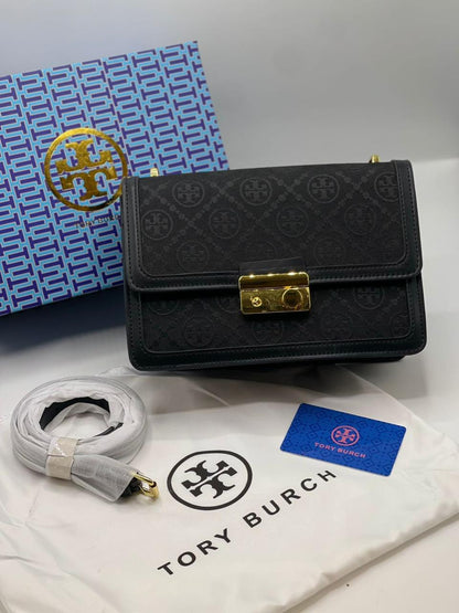 Tb Monogram Shoulder Bag