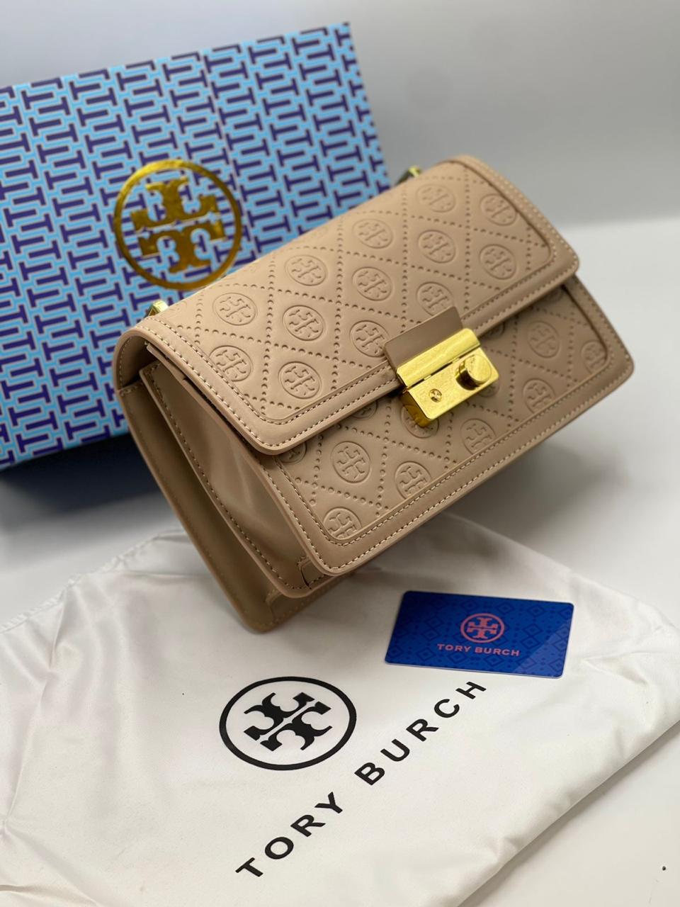Tb Monogram Shoulder Bag
