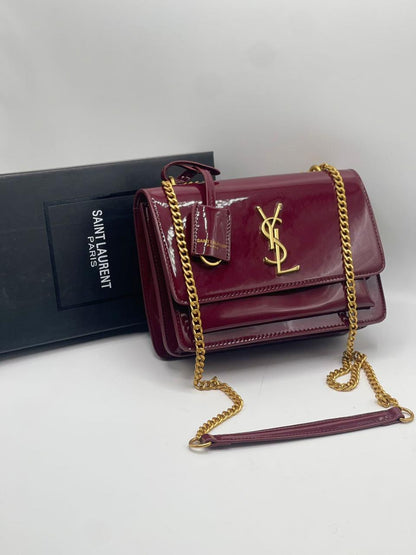 Ysl Patent Crossbody