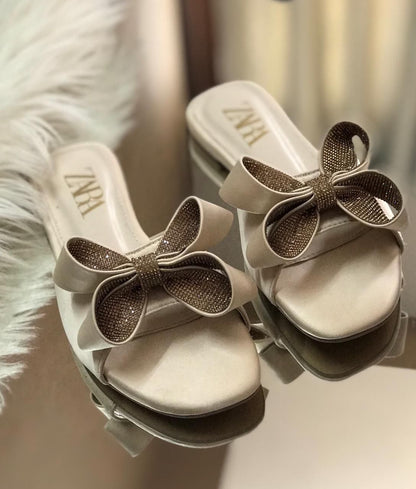 Zara Bow Slides