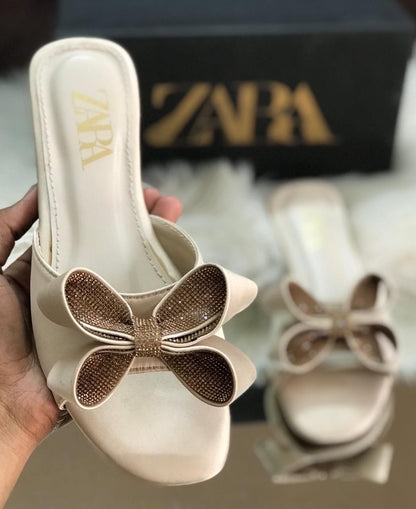 Zara Bow Slides