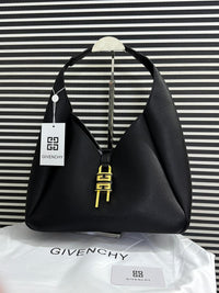 Givenchy G-Hobo Medium Leather Shoulder Bag