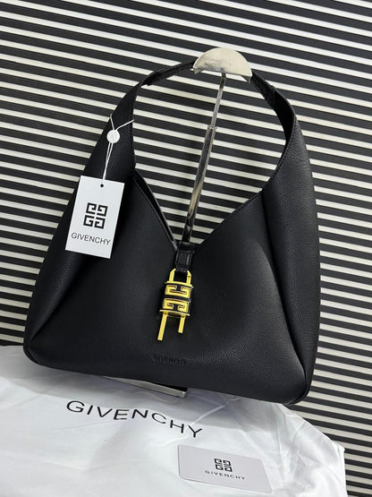 Givenchy G-Hobo Medium Leather Shoulder Bag