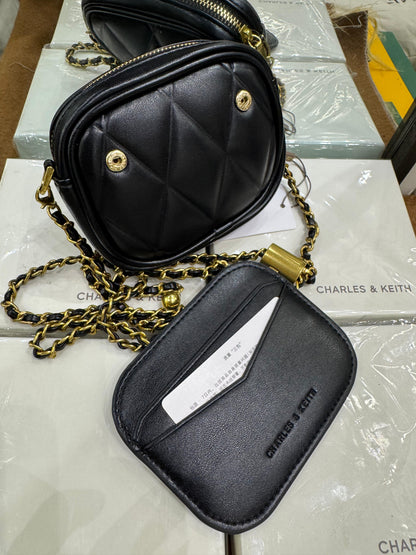 Charles & K Quilted Mini Bag