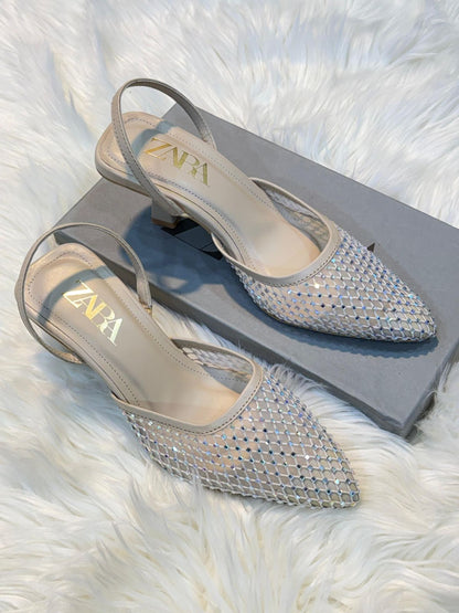 Zara Slingback Heels