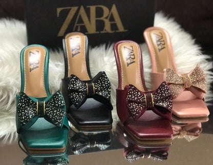 Zara Bow Seirra Heels