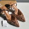 Zara Rhinestone Slingback Shoes
