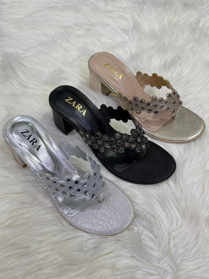 Zara Block Heel