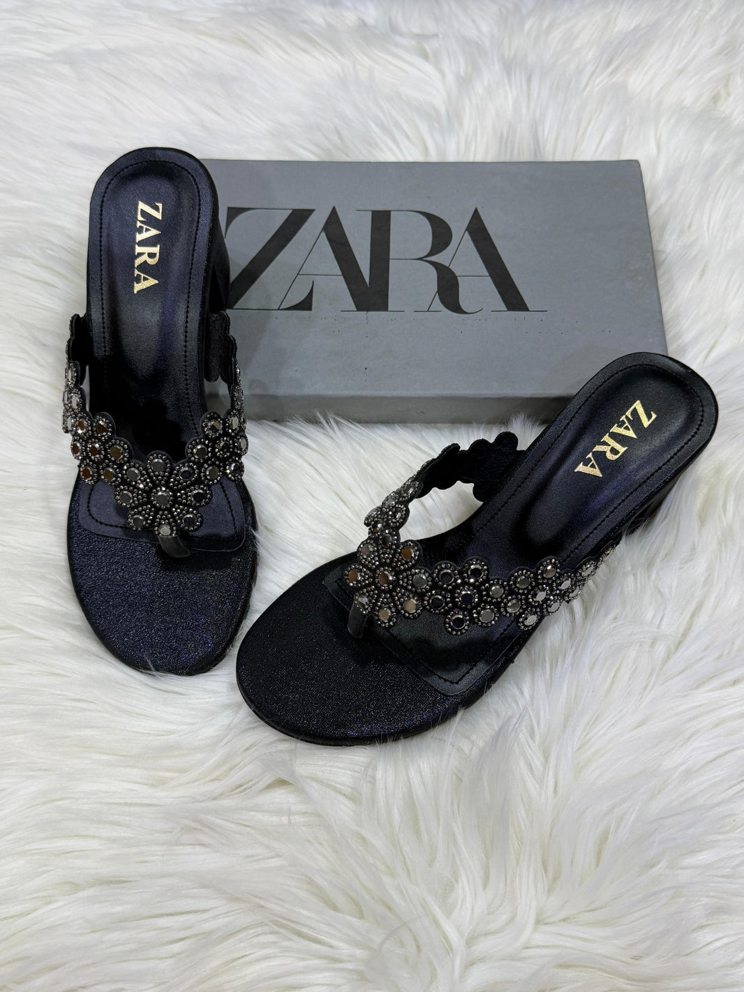 Zara Block Heel