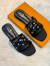 Aquazurra Floral Flats