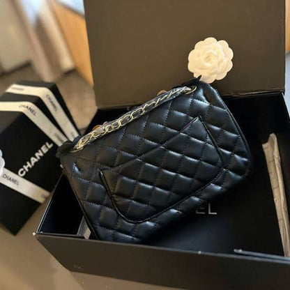 Chanel  Rectangular Camellia Flap Bag