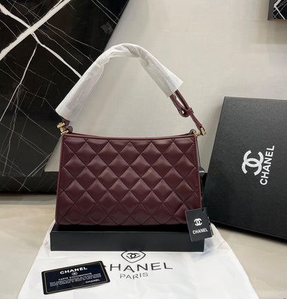 Cc Quilted Handbag