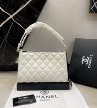 Cc Quilted Handbag