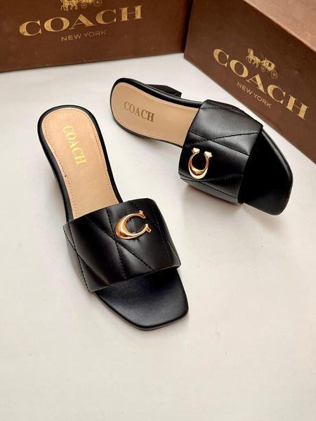 Coach Quilted Heels