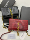 Ysl Crocodile Tassel Bag
