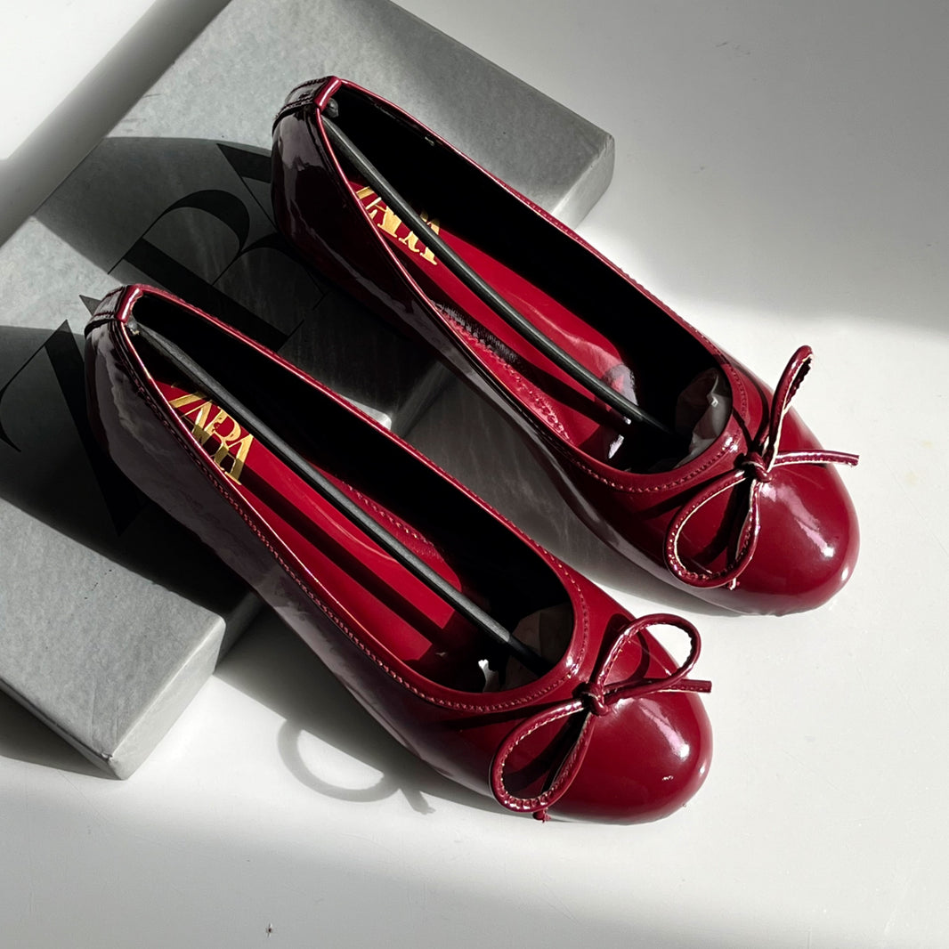 Zara Bow Pumps