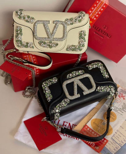 Valentino Garavani  Locò Small Shoulder Bag