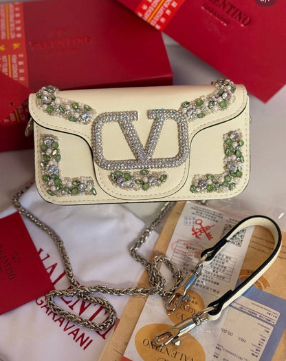 Valentino Garavani  Locò Small Shoulder Bag