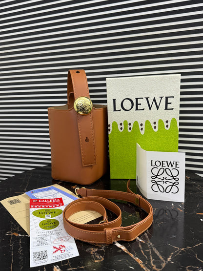 Loewe Mini Pebble Bucket Bag