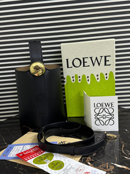 Loewe Mini Pebble Bucket Bag