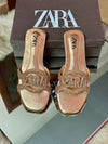 Zara Croc Sandals