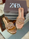 Zara Croc Sandals