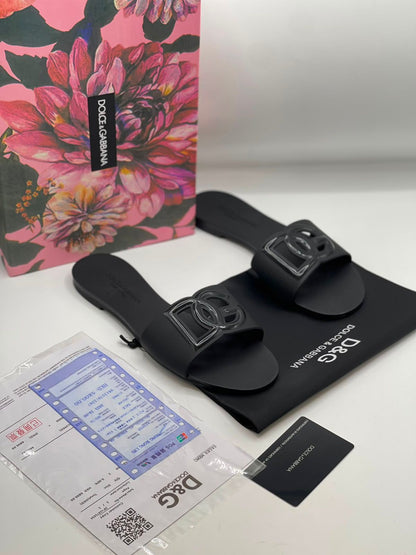 Dolce and Gabbana Rubber Slides