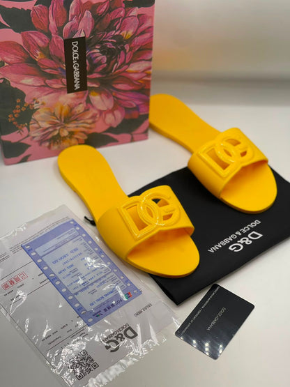 Dolce and Gabbana Rubber Slides