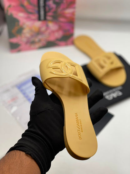 Dolce and Gabbana Rubber Slides