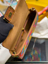 Fendi  Baguette  Canvas bag with multicolor FF embroidery