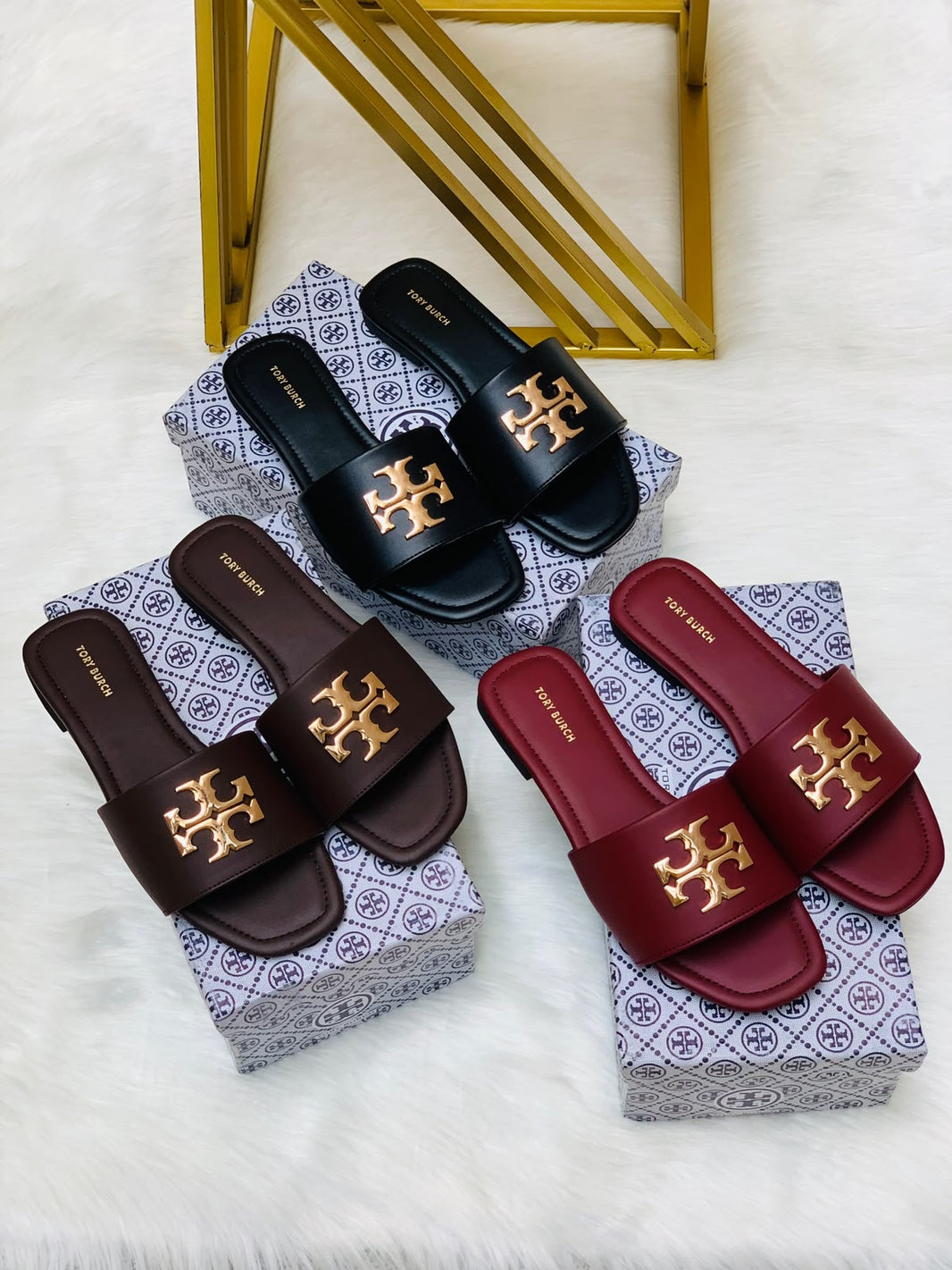 Tory Burch Flat Slippes