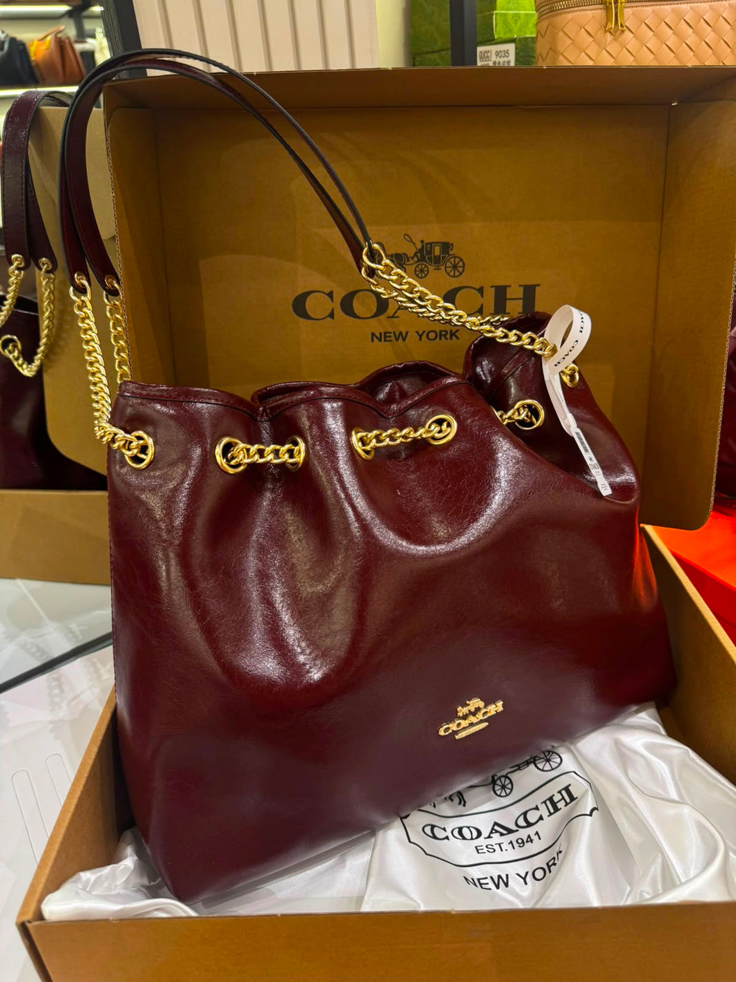 Coach Evelyn Large Shoulder Bag