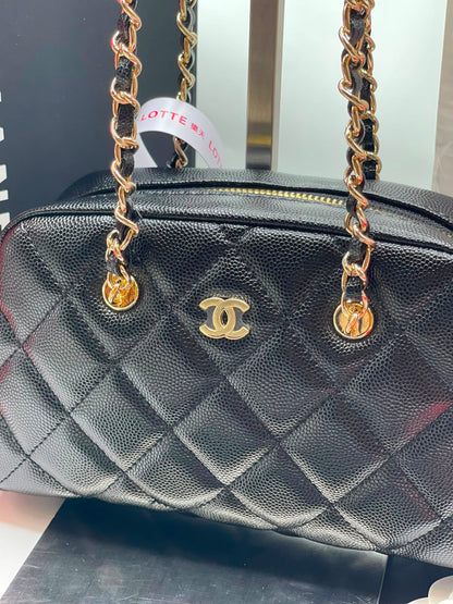 Chanel Small Bowling Black