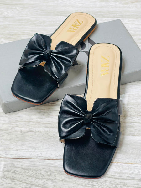 Zara Classic Bow Sandals