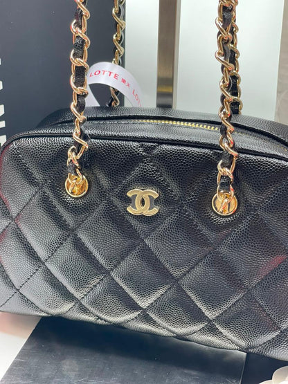 Chanel Small Bowling Black Bag