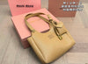 Miu MIu Leather Bag Calfskin Travertine/Periwinkle GHW