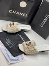 Cc Women Low Heeled Summer Pearl Sandals