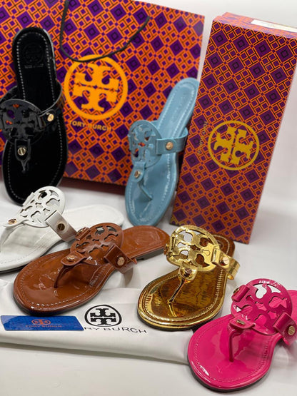 Tb Miller Patent Sandals