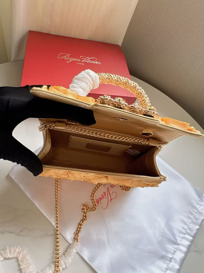 Roger Vivier Jewel Mini Top Handle Bag