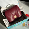 Loewe Women's Brown Goya Puffer Leather Shoulder Bag