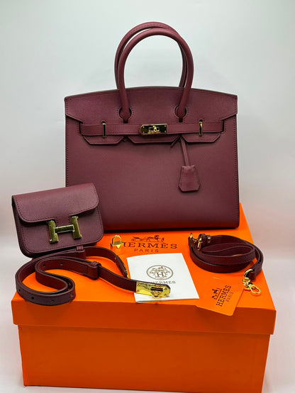 Hermes Berkin And Crossbody