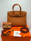 Hermes Berkin And Crossbody