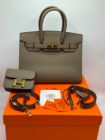 Hermes Berkin And Crossbody
