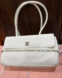 Cc Top Handle Quilted Bag