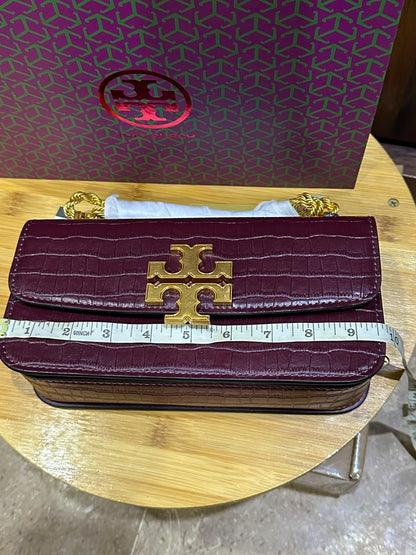 Tb Snake Quilted Crossbody Bag