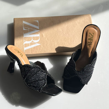 Zara Butterfly Heels